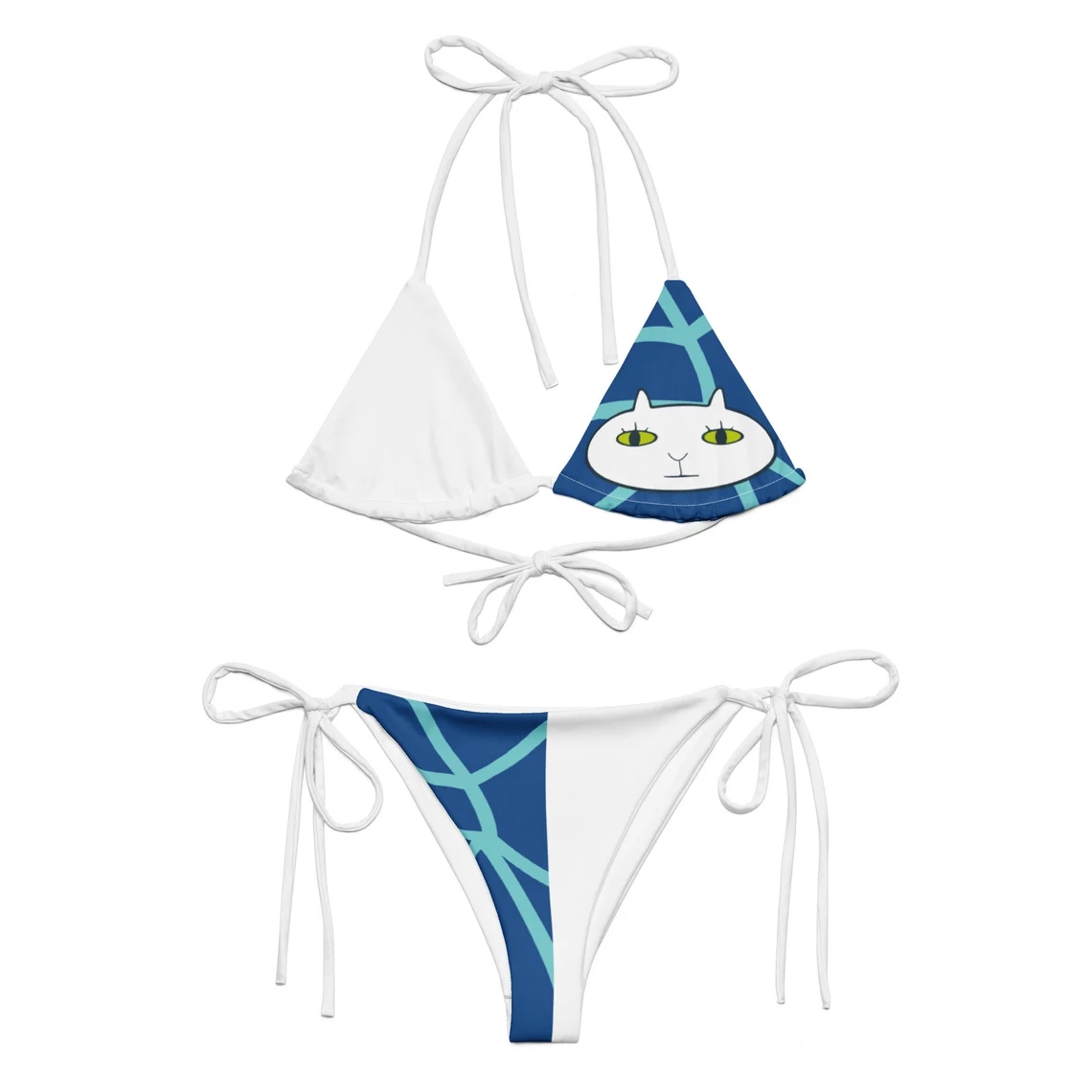 Anime nami cosplay maiô femini - Lace Bralette Set avaliação e preço