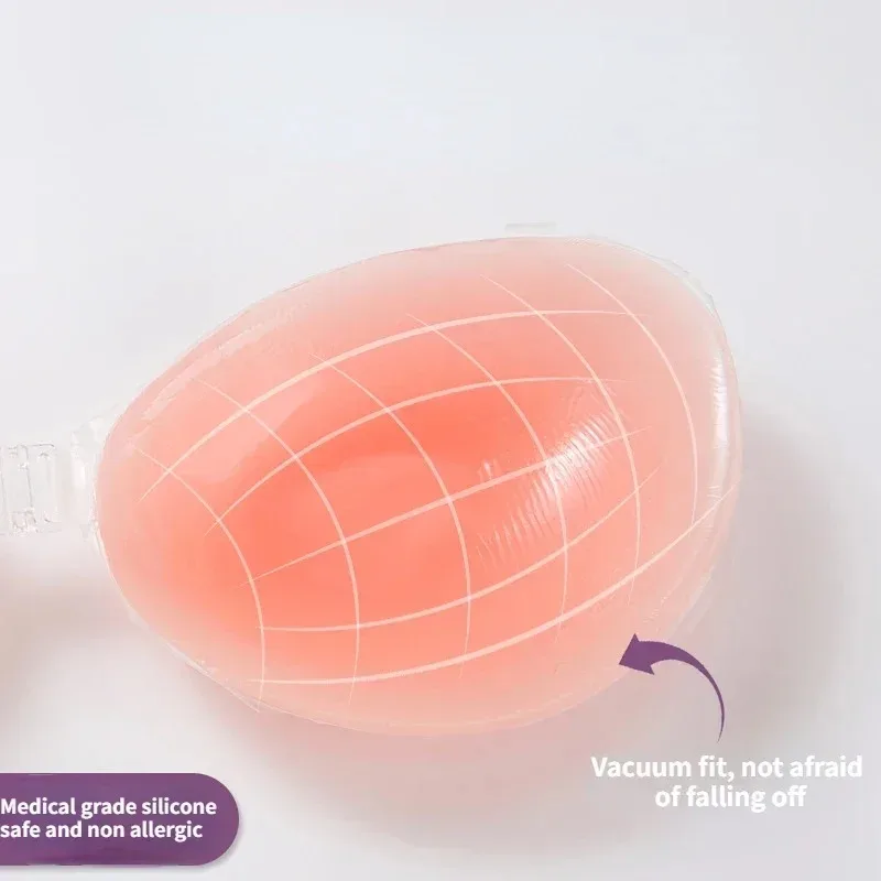 Sutiã de silicone invisível pu - Push Up Bra Silicone avaliação e preço