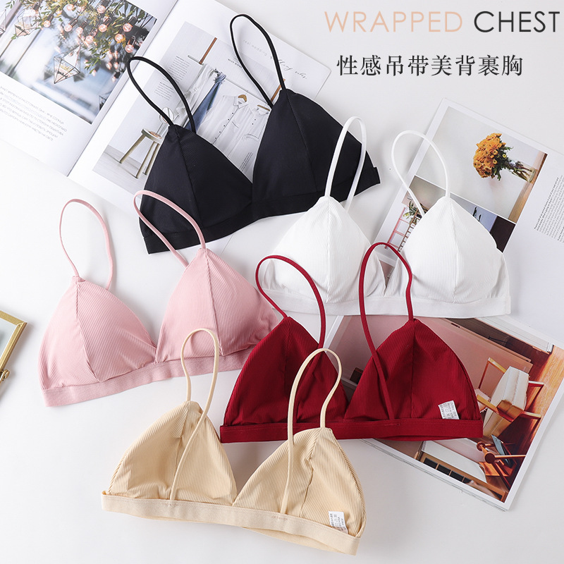 3D Sexy Lingerie Seamless Spor - Lace Bralette Set avaliação e preço